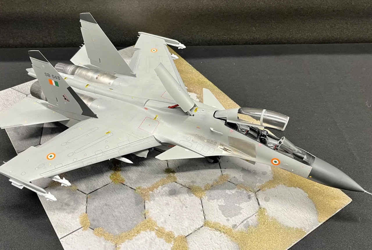 Su-30MKI scale aircraft model